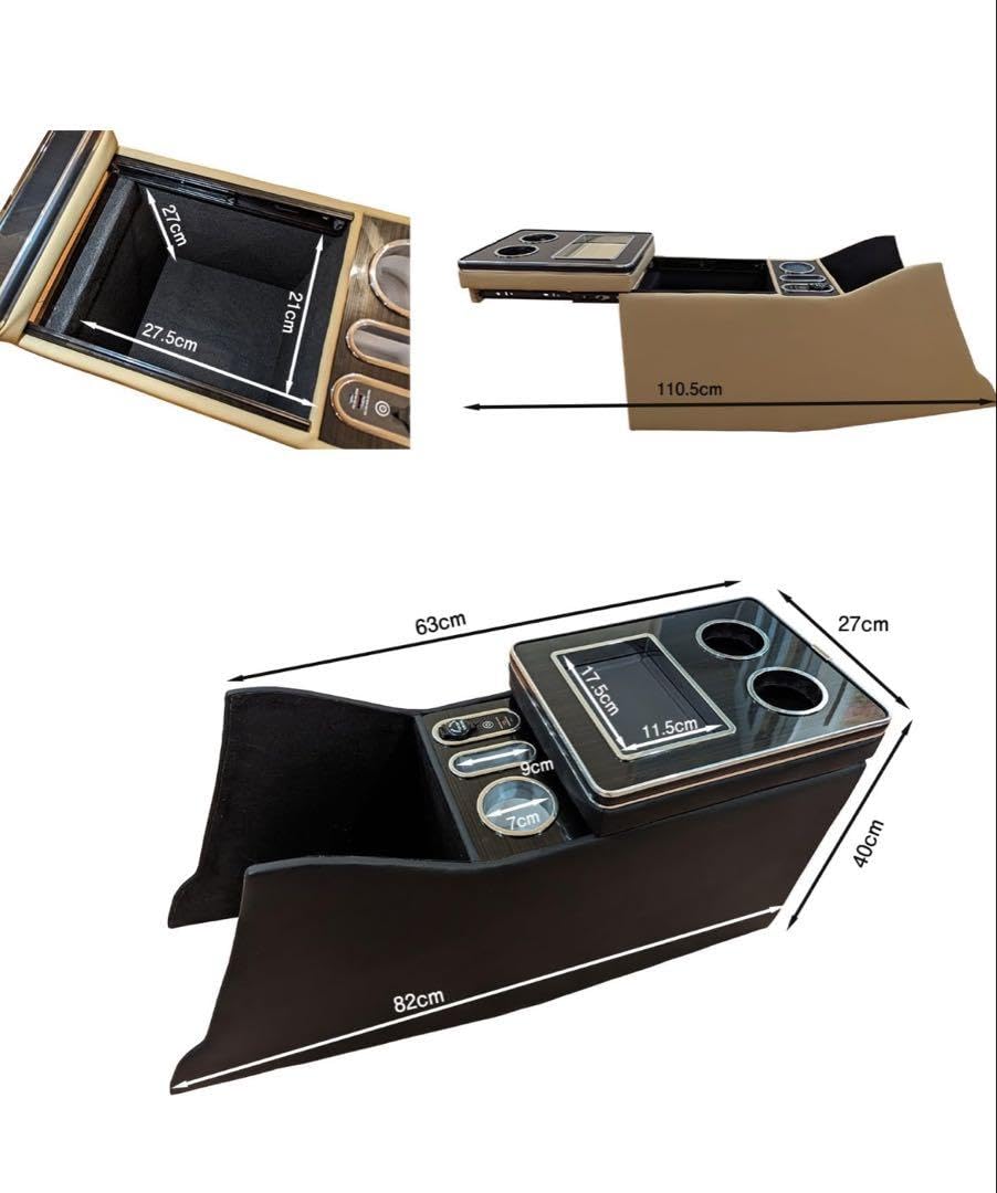 Amazon.co.jp: コンソールボックス アルファード ヴェルファイア